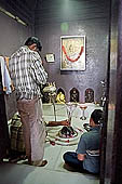 Baijnath Temple - the sanctum with the lingam of Vaidyanath (Lord Shiva). 